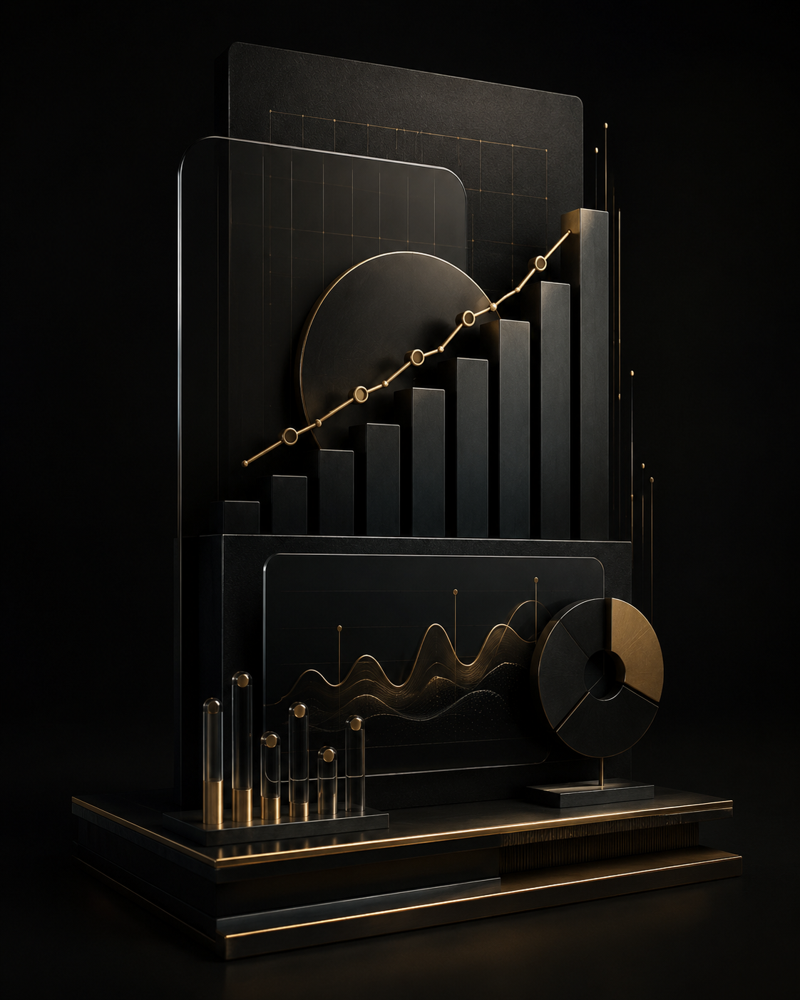 Analytics and reporting visual