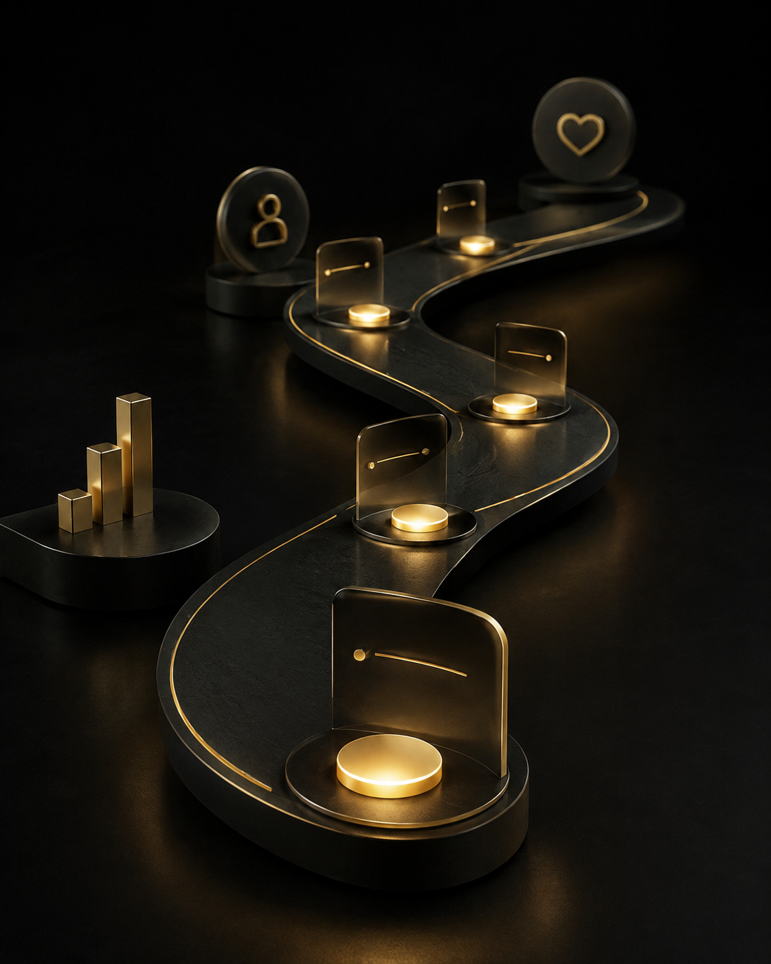 Client journey visual