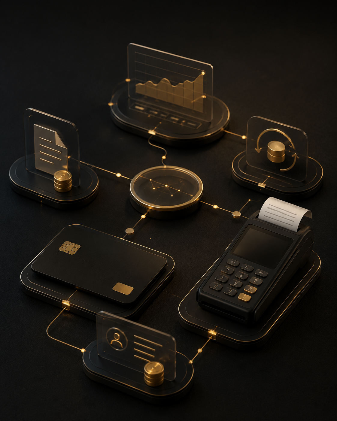 Payment ecosystem visual