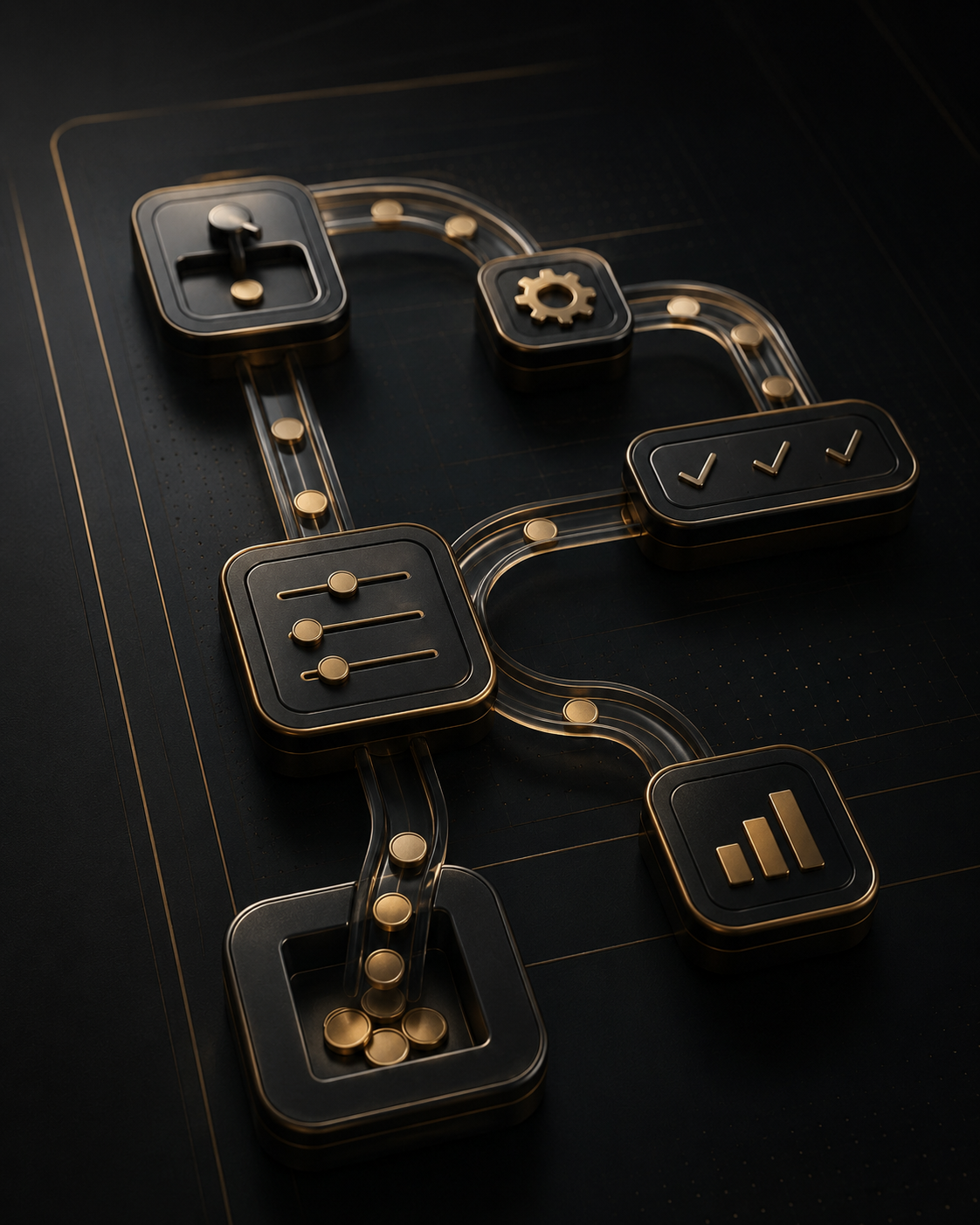Workflow automation visual